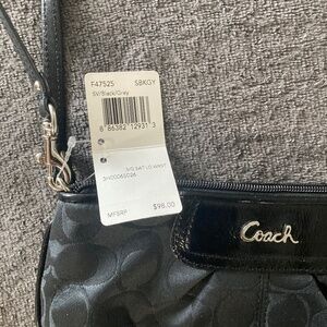 Coach Signature LG Black/Grey WRST